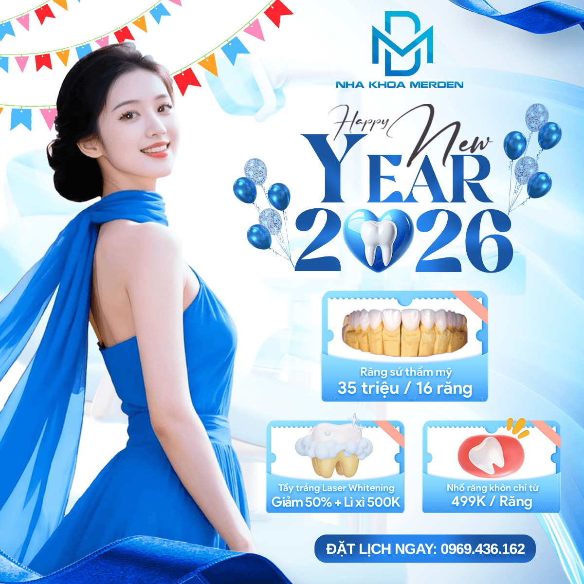 Banner Tết Dương Lịch